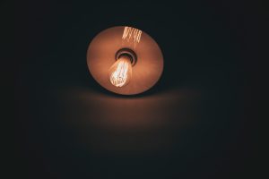 Photo ceramic ceiling lamp