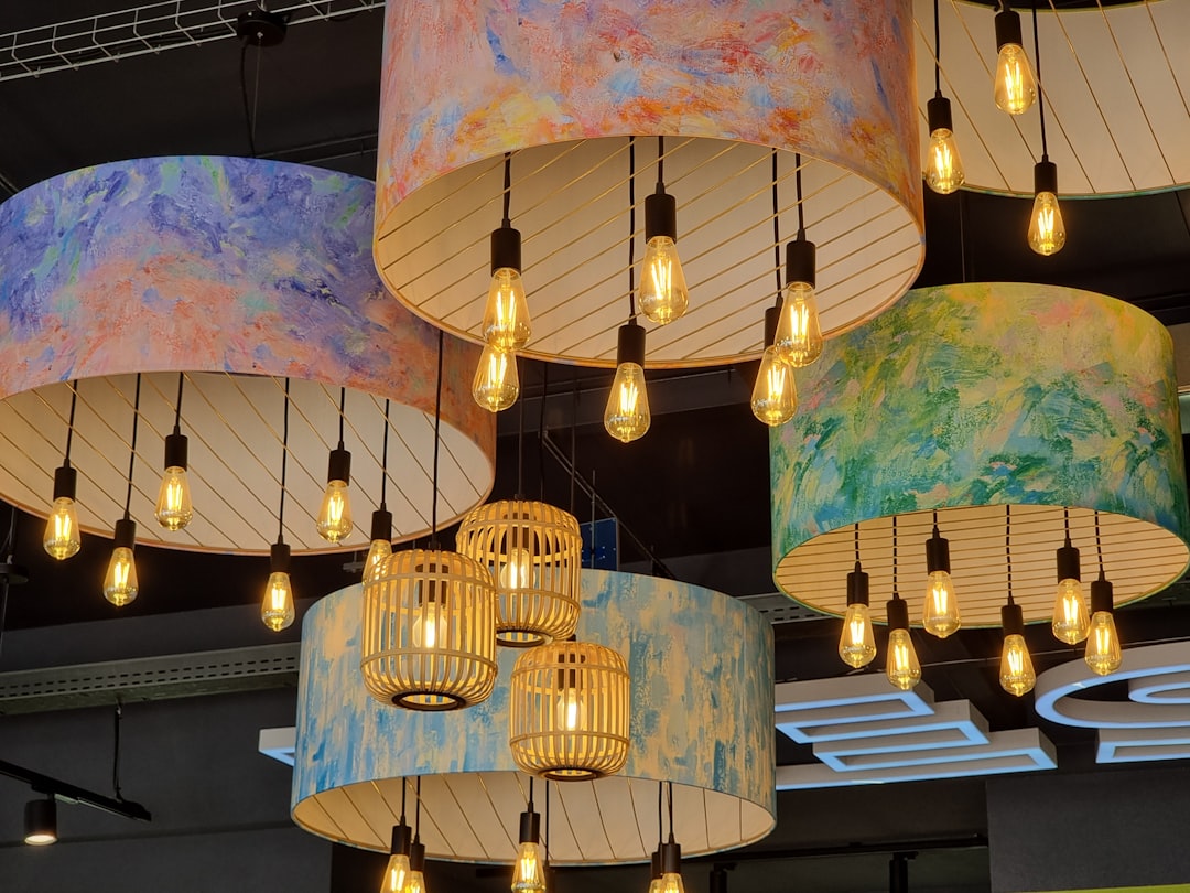 Photo lantern chandelier