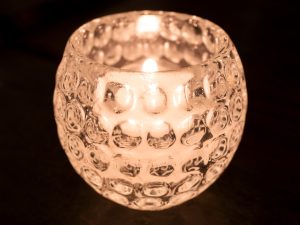 Photo porcelain table lamp