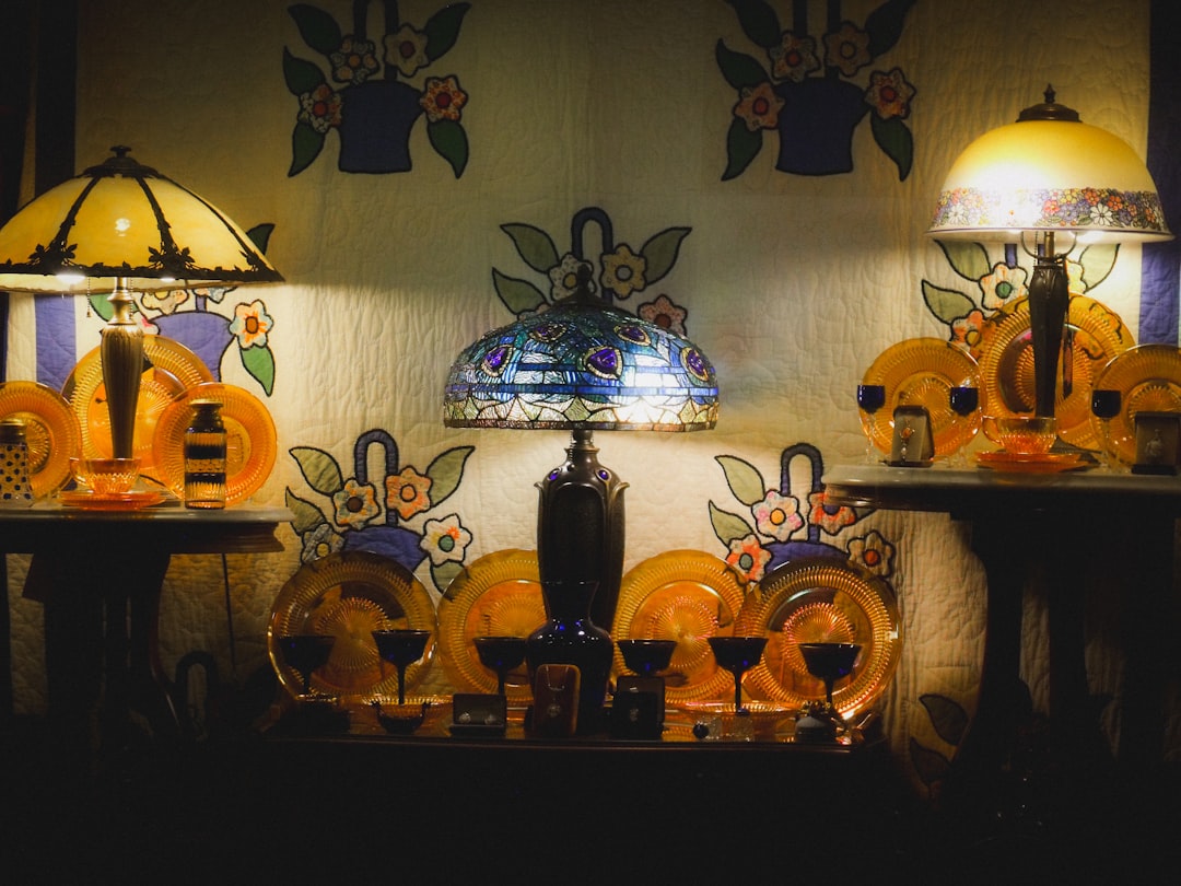 Photo Glass Table Lamp